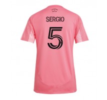 Inter Miami Sergio Busquets #5 Koszulka Podstawowa damskie 2025-26 Krótki Rękaw